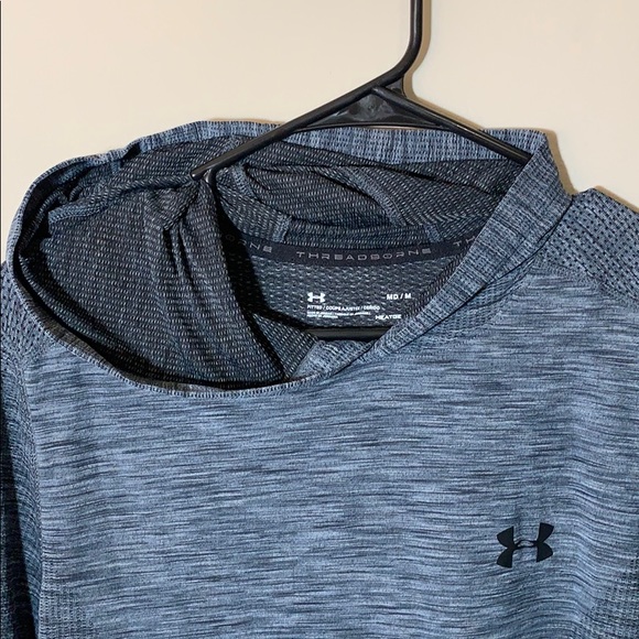 Underarmour threadborne baselayer hoodie - Picture 2 of 3
